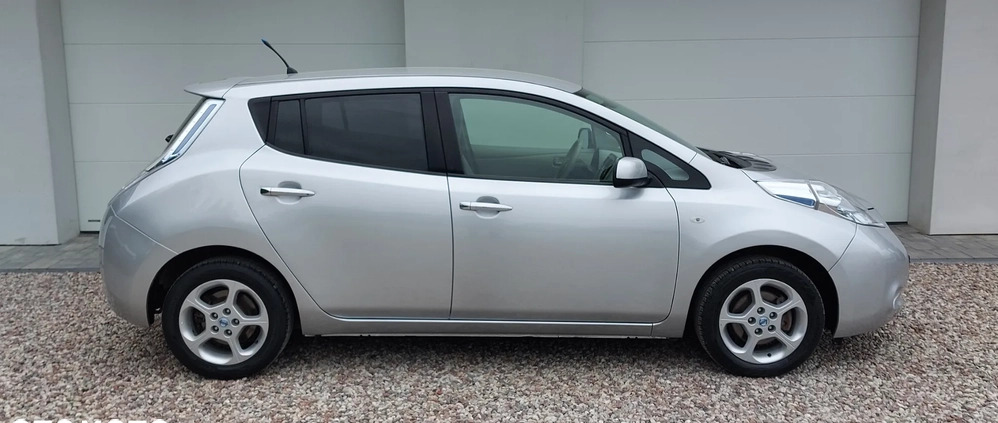 Nissan Leaf cena 25999 przebieg: 96042, rok produkcji 2013 z Zambrów małe 704